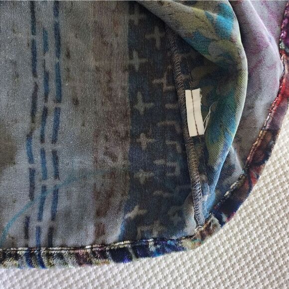 Floral Multicolor Women's Dress - Picture 7 of 9